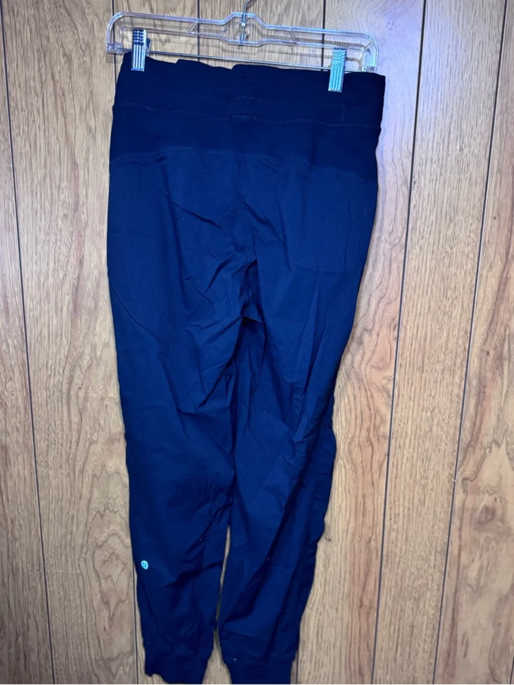 Lululemon Size‎ 8 Dance Studio Jogger Black Textured High Rise Pants